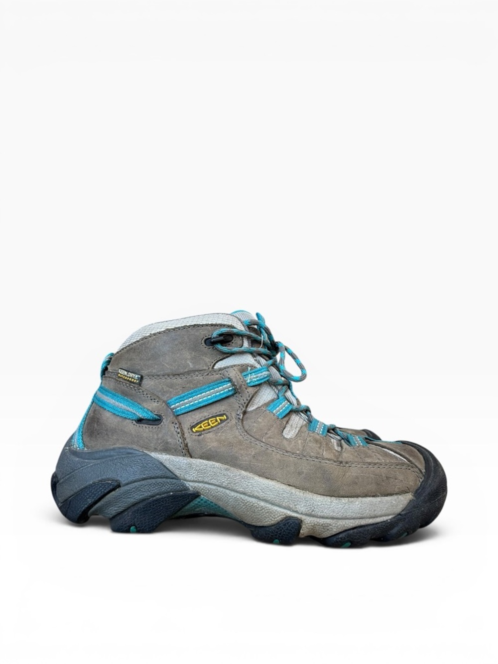 Keen Women's Targhee II Mid Waterproof Gargoyle/Caribbean Sea Women’s size 9 - Picture 8 of 13